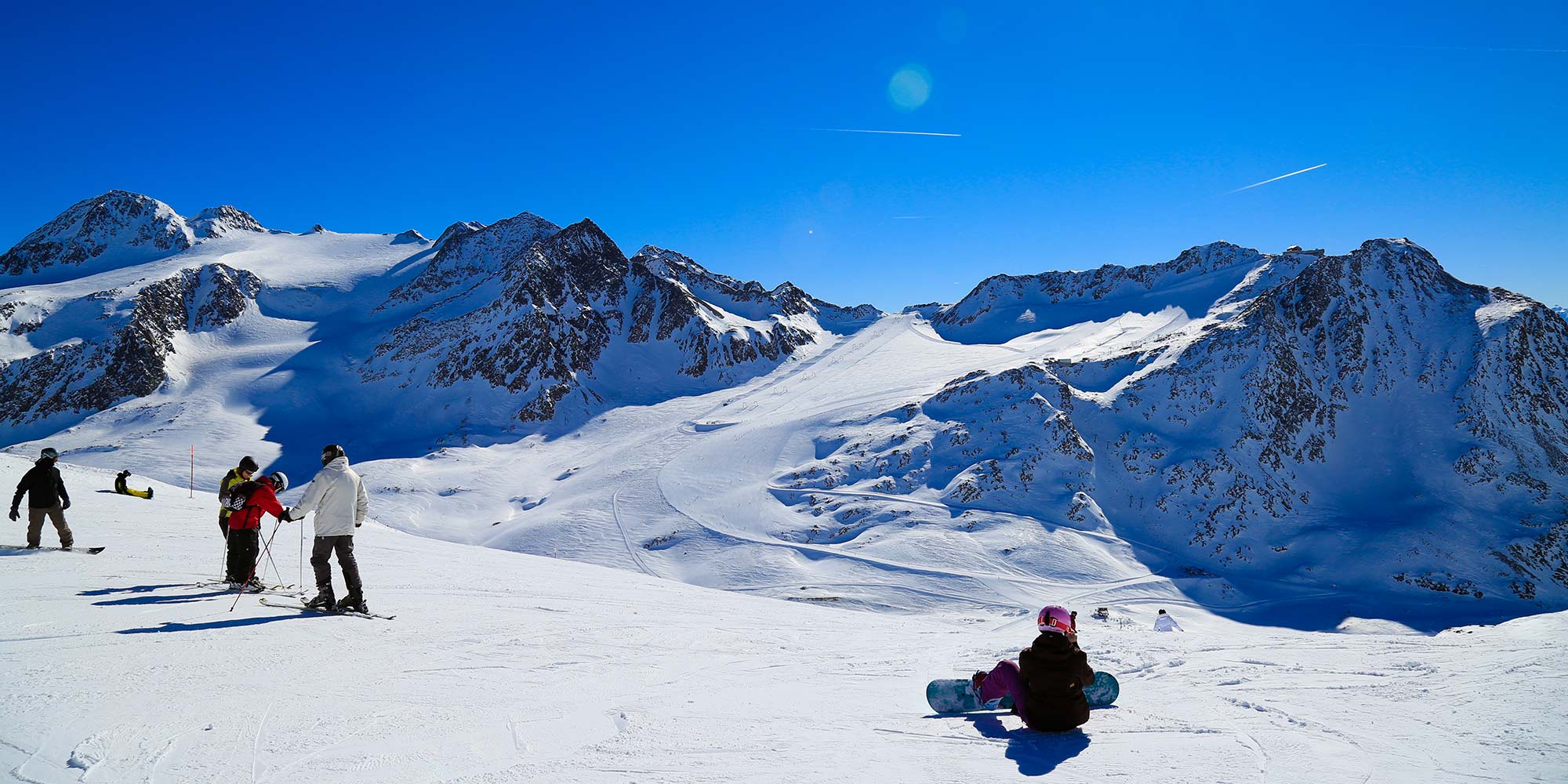 Winter im Schnalstal